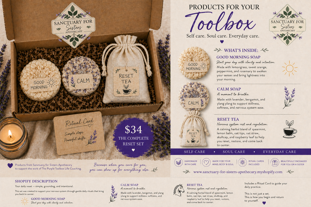 Sanctuary Within Calm Reset Box (Muslin)